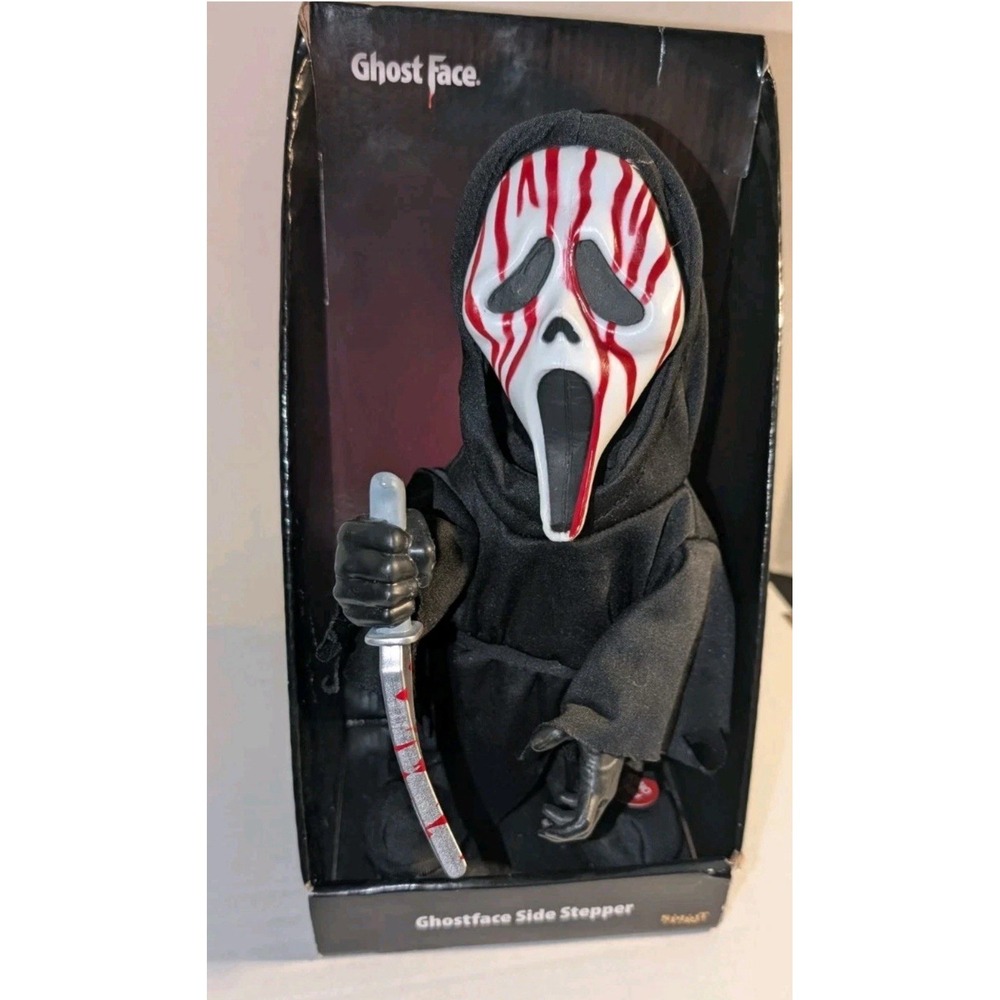 Spirit Halloween Rare Ghost Face Side Stepper Animatronic New In Box 01660760